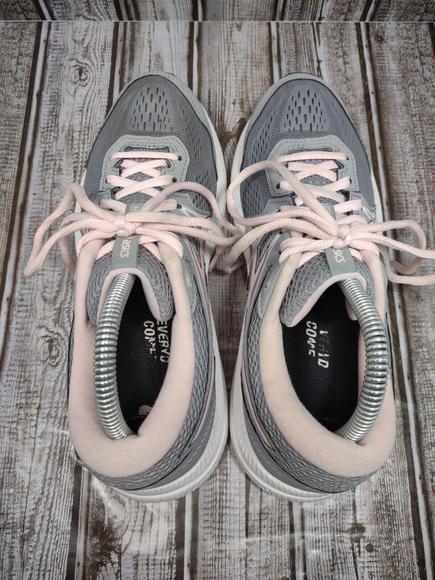 Asics Gel Contend 7 Women's Size 9 Running Shoes Gray Pink 1012A911 - Picture 6 of 9